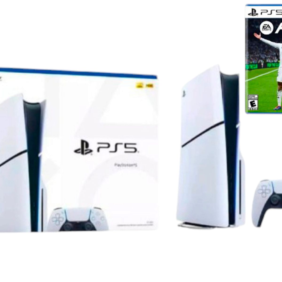 SONY - PlayStation 5 Slim Unidad de cd + Fc 25 Fisico