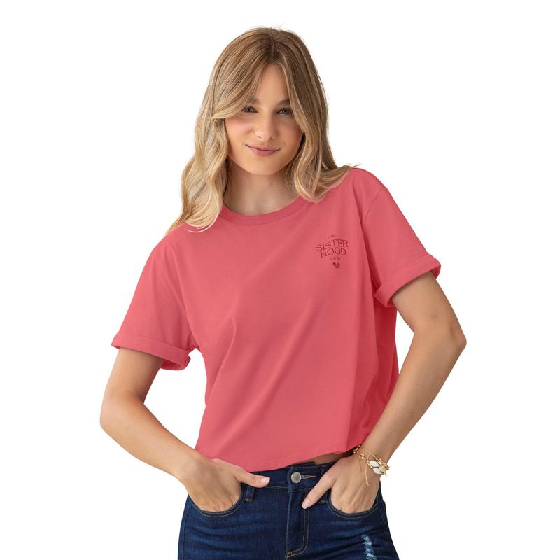 LEONISA - Leonisa Camiseta básica manga corta con estampado