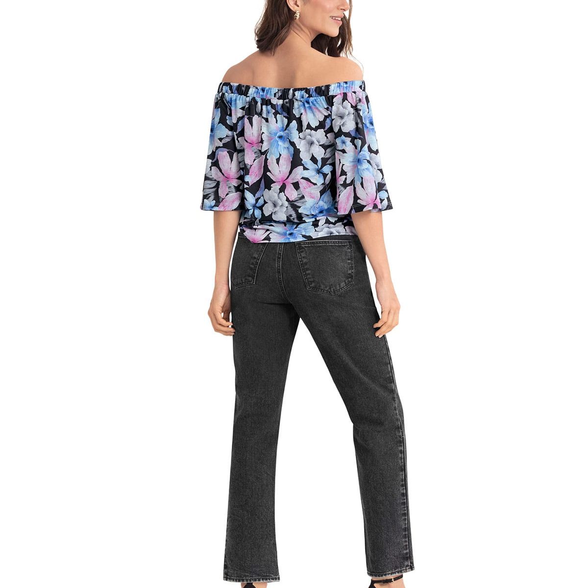 LEONISA - Leonisa Blusa strapless tipo campesina