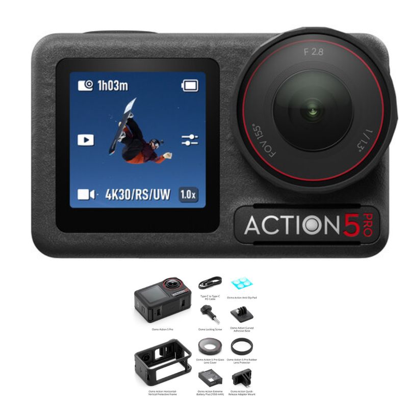 DJI - DJI Osmo Action 5 Pro Standard Combo