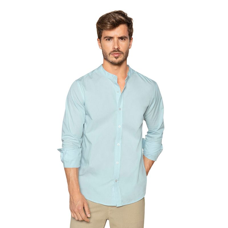 LEO - Leo Camisa manga larga cuello nerú
