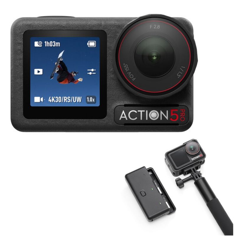 DJI - DJI Osmo Action 5 Pro Adventure Combo