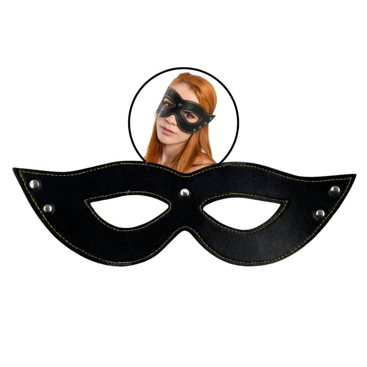 GENERICO - Máscara Erótica Antifaz Bondage Tapa Ojos BDSM Fetiche Pareja