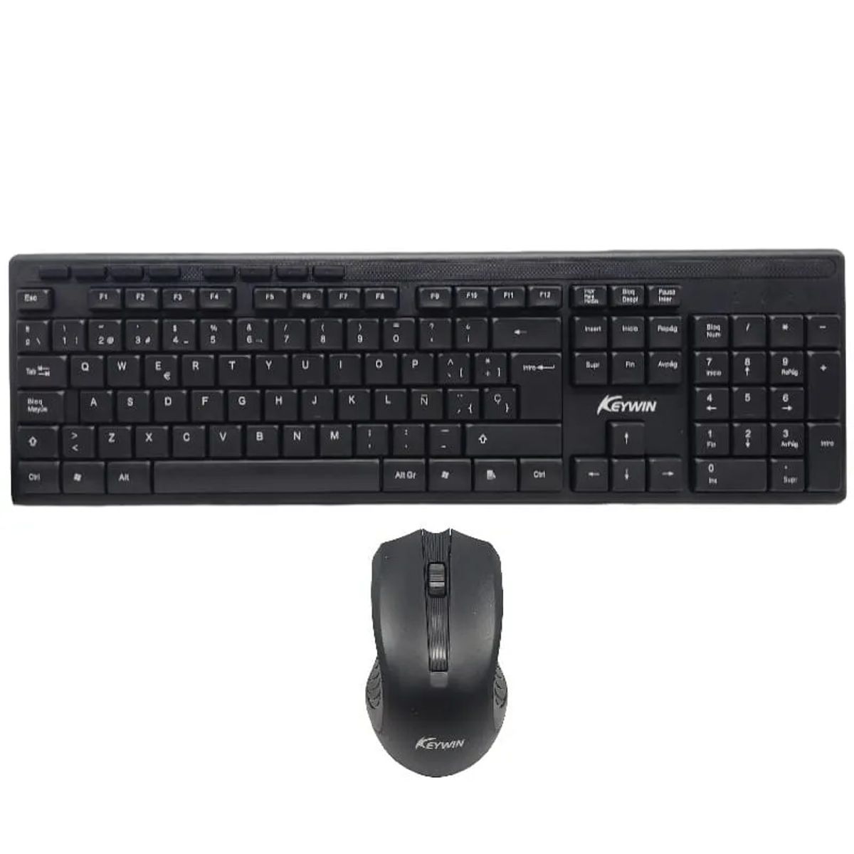KEYWIN - Combo De Teclado Y Mouse Inalámbrico Keywin Cbe-10