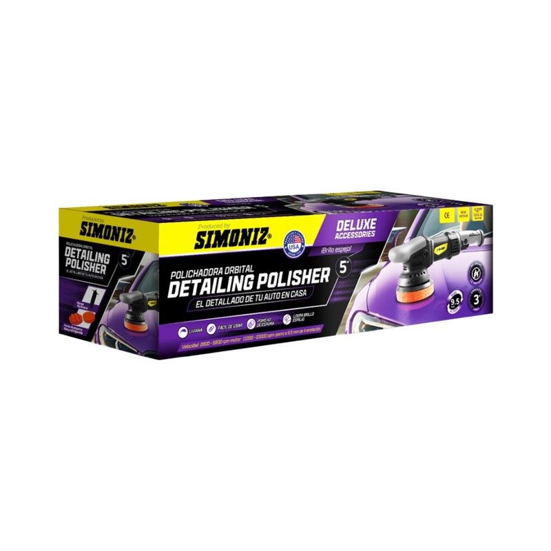 SIMONIZ - Polichadora Orbital Deluxe Simoniz - 920W110V Ac60Hz