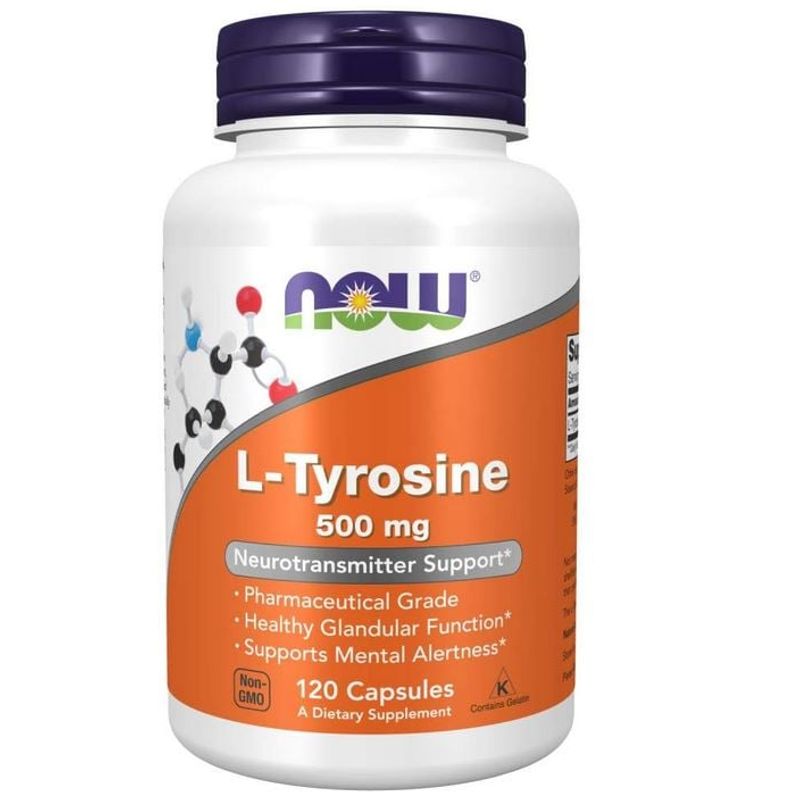 GENERICO - L-tyrosina 500 Mg L Tirosine now