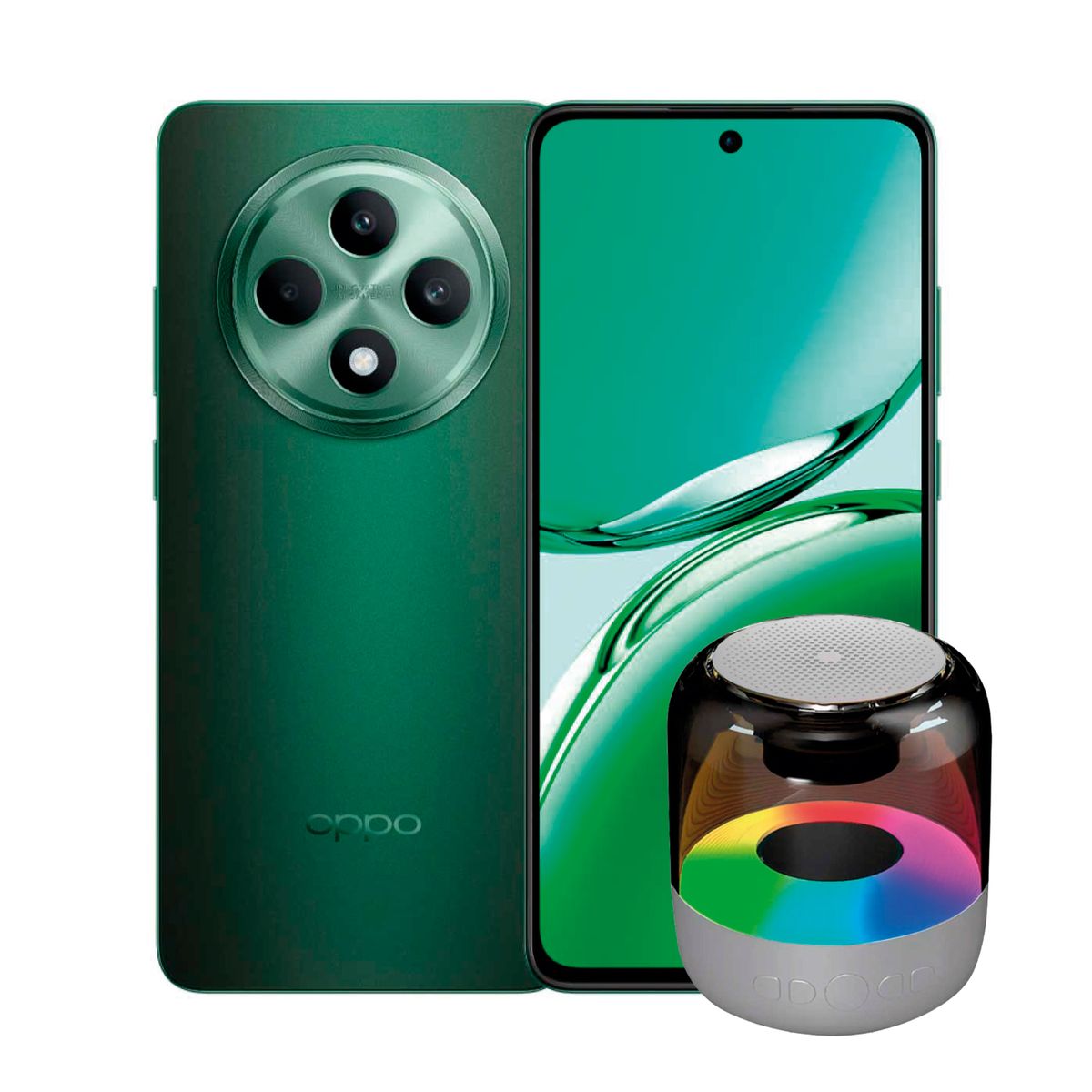 OPPO - Celular OPPO Reno 12F 12GB 256GB 5G Verde