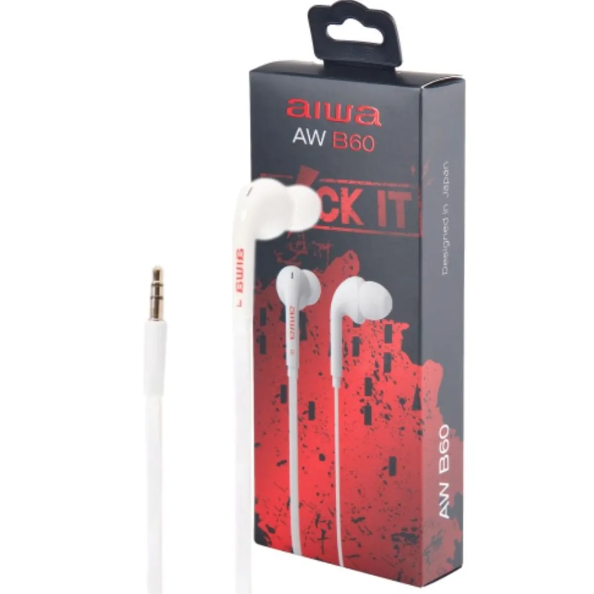 AIWA - Audifonos In-Ear Auricular Internos De Alto Rendimiento Aiwa AW-60W