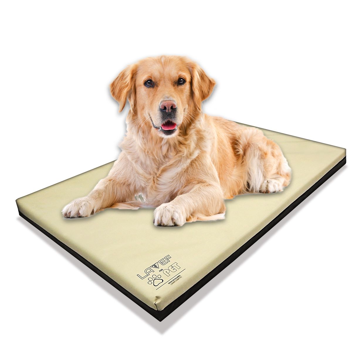 LAVEF - CAMA COLCHONETA DE MASCOTA + COBIJA PARA MASCOTA