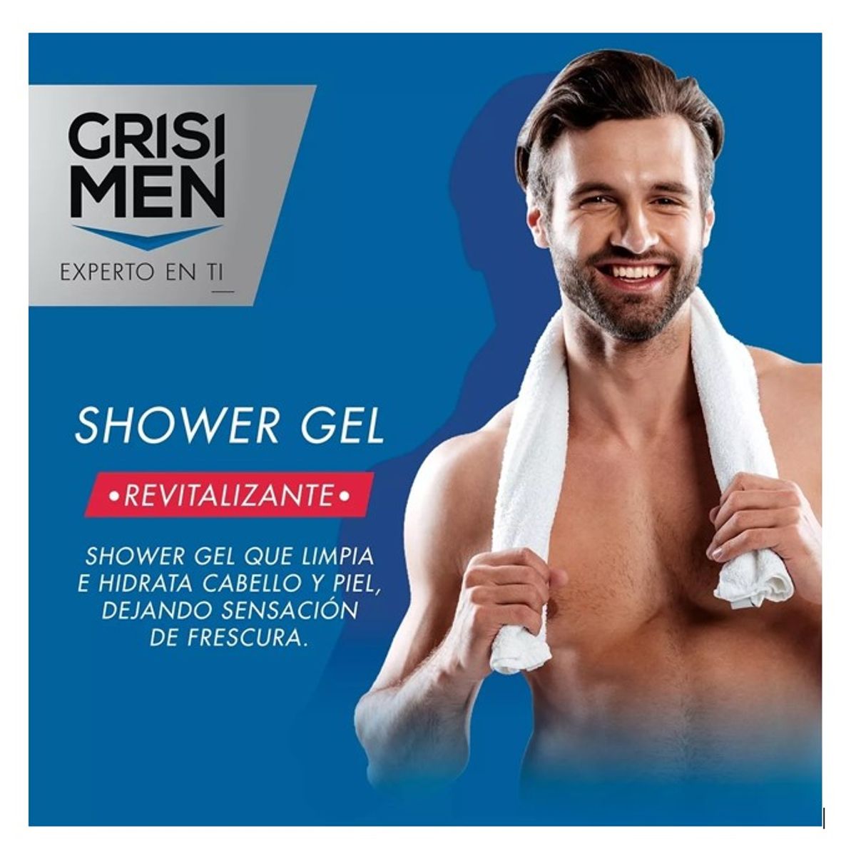 GENERICO - Jabon Liquido Revitalizante  2 en 1 Doble Accion 450ml - Grisi