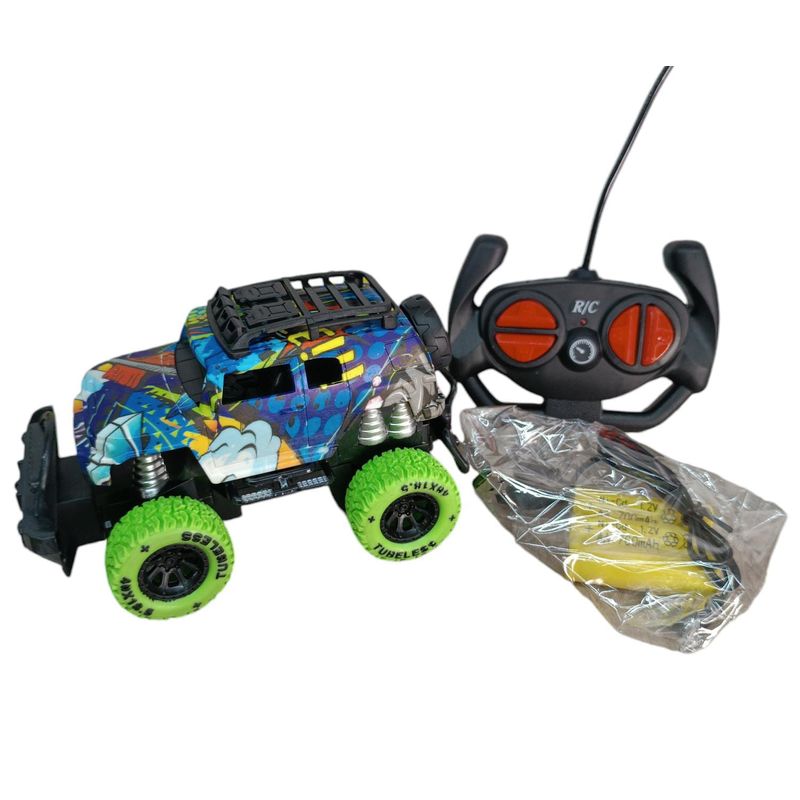 GENERICO - Carro Control Remoto Monster Todo Terreno Recargable