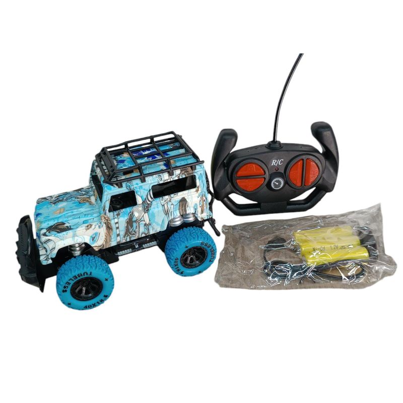 GENERICO - Carro Control Remoto Monster Todo Terreno Recargable