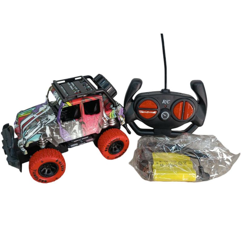 GENERICO - Carro Control Remoto Monster Todo Terreno Recargable
