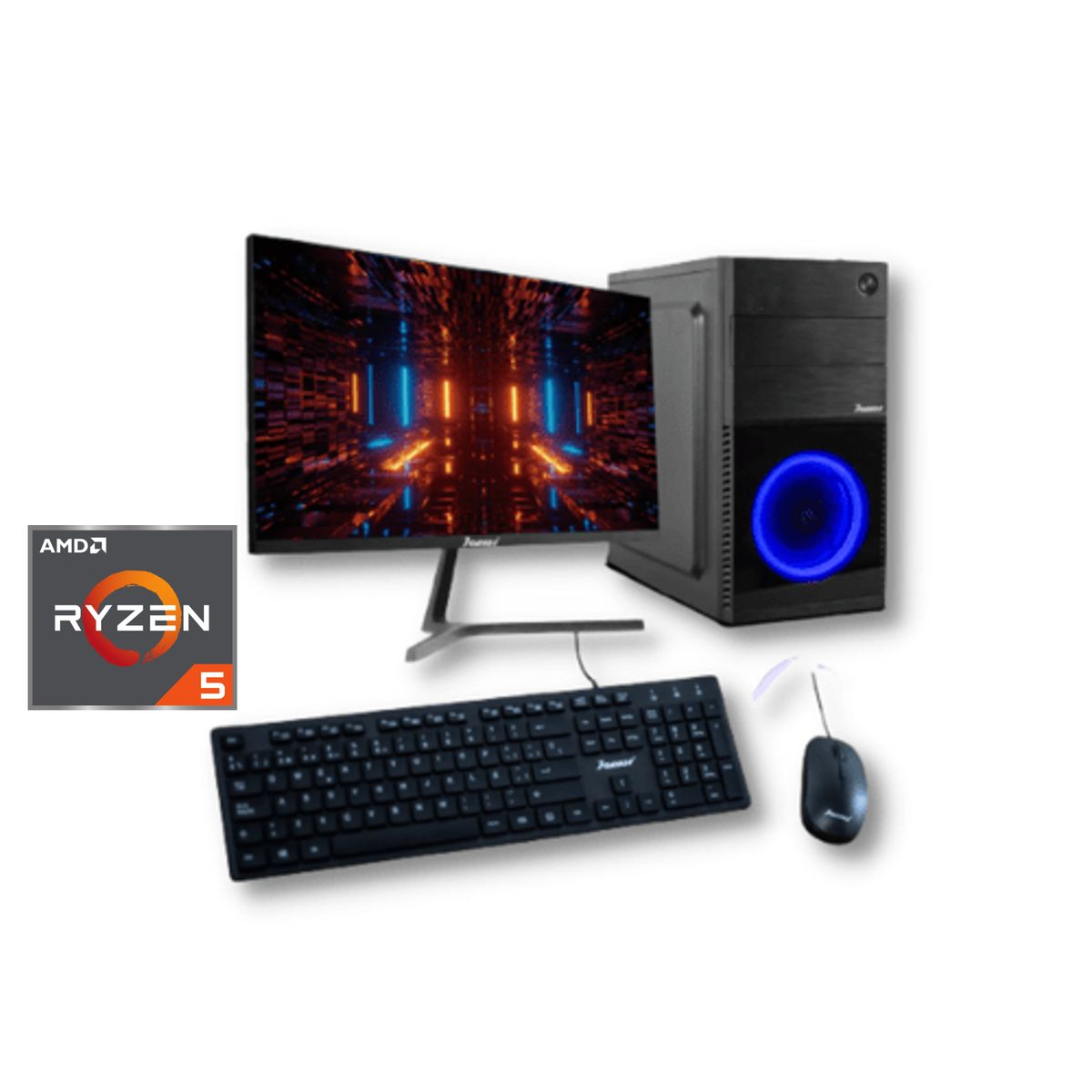 JANUS - COMPUTADOR DE ESCRITORIO JANUS AMD RYZEN 5 4600G MEMORIA RAM 16GB SSD 512GB M.2