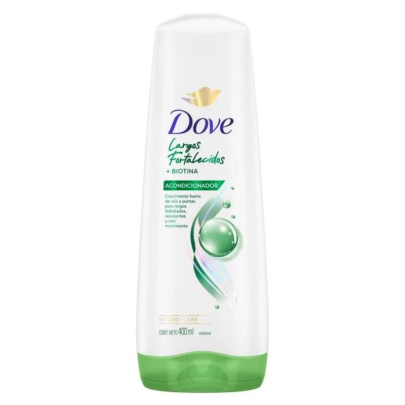 DOVE - Acondicionador Dove Largos Fortalecidos 400 Ml