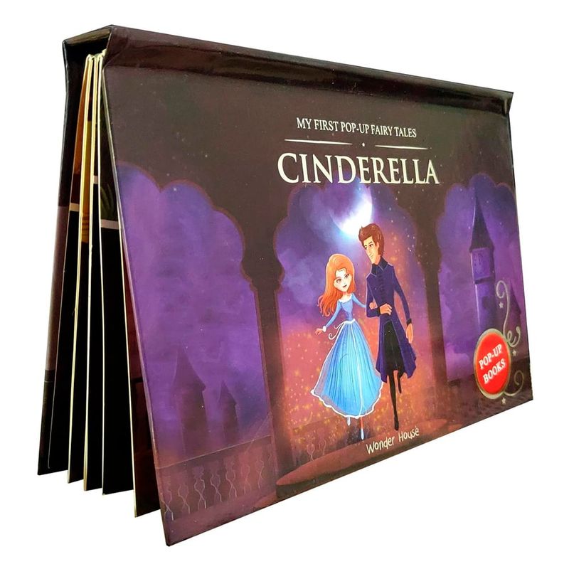 COMERCIALIZADORA EL BIBLIOTECOLOGO - My First Pop Up Fairy Tales Cinderella Pop up Books for children