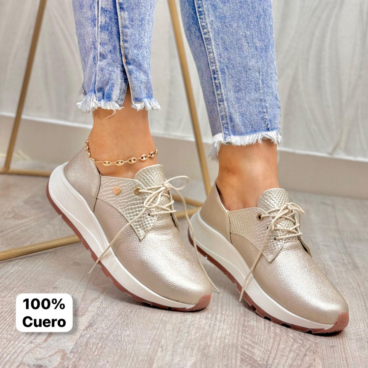 EVEGONZ - ZAPATOS EN CUERO PARA MUJER COMODOS