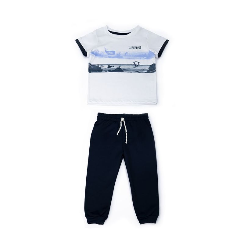 BABY PLANET - Conjunto de Camiseta y Jogger para Bebé niño Baby Planet