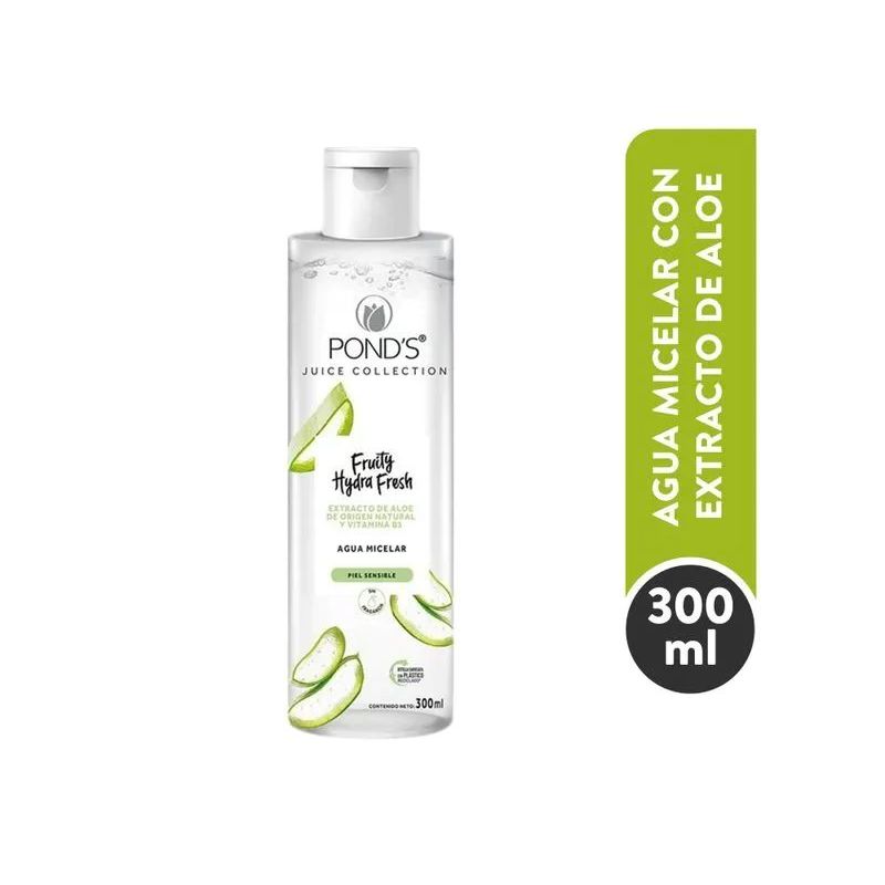 PONDS - Ponds Agua Micelar Fruity Hydra Fresh Aloe 300 Ml