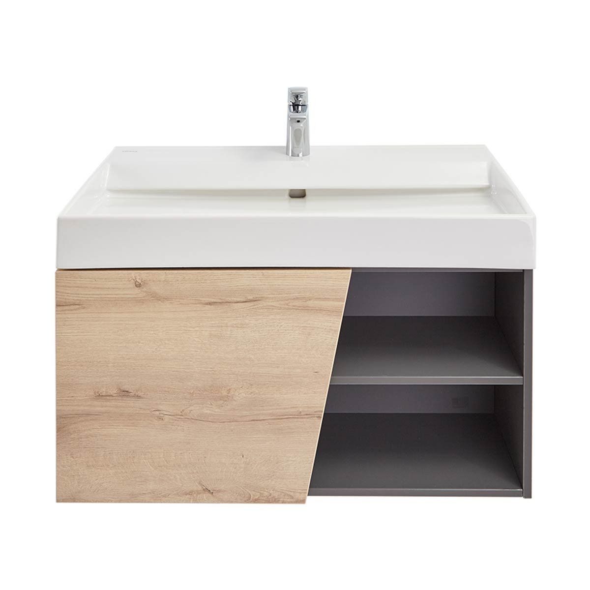 CORONA - Mueble con Lavamanos Corona Fussion Vital 80 cm