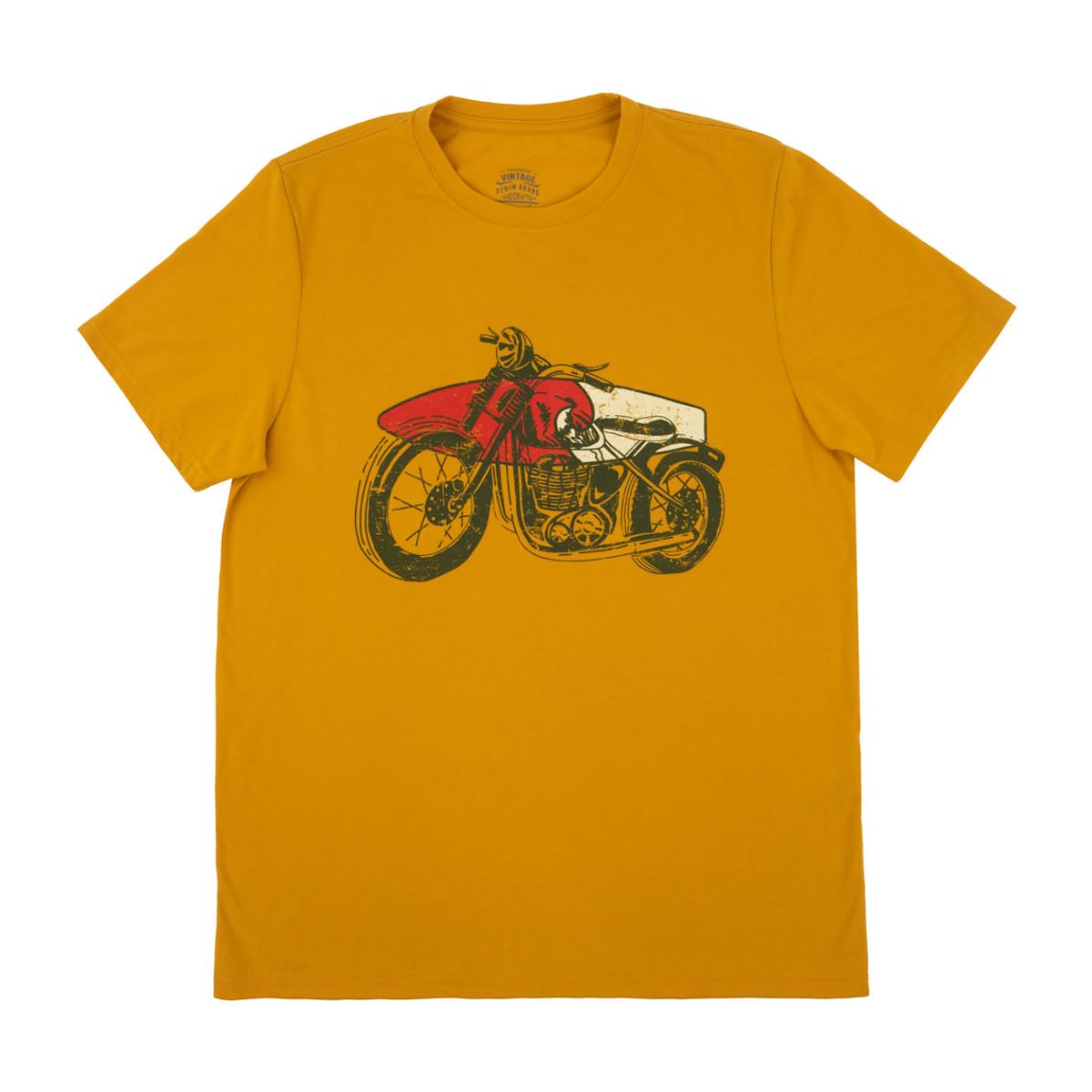 TENNIS - Camiseta amarilla tradicional para hombre