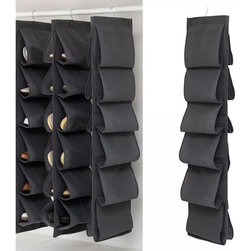 GENERICO - Bolsas Almacenamiento Zapatos Organizador Colgante Armario