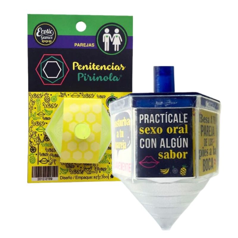 GENERICO - Pirinola Erotica Juego De Mesa Adultos Penitencias Sexuales Hetero