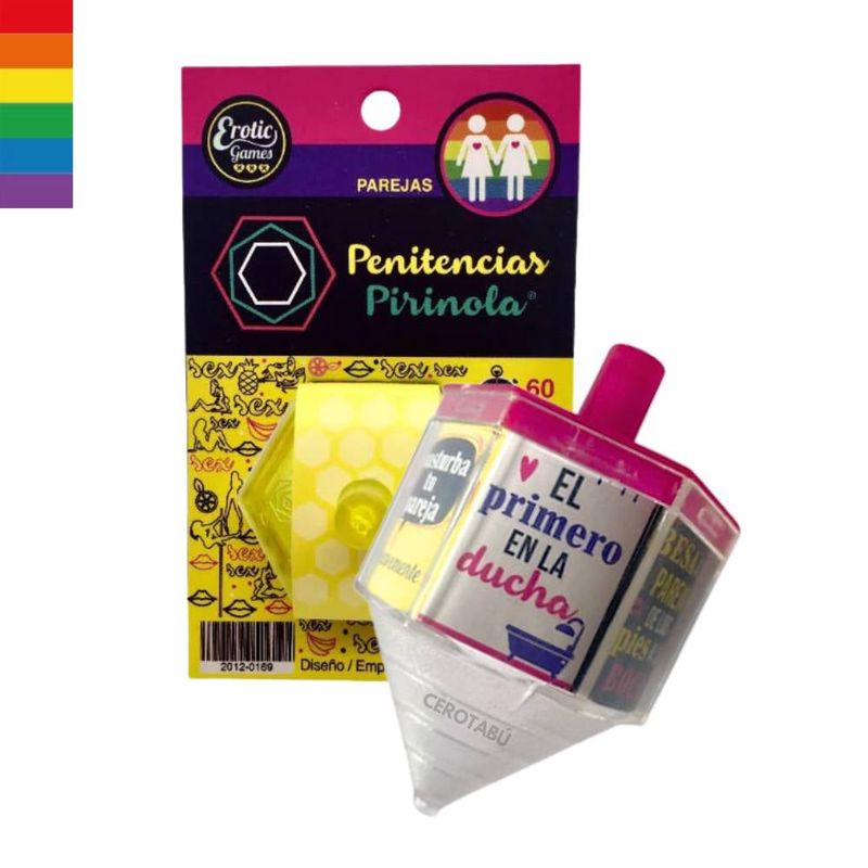 GENERICO - Pirinola Erotica Juego De Mesa Adultos Penitencias Sexuales Lésbico