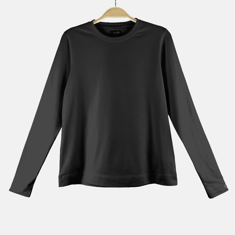 SIABATTO - Camiseta Básica  Manga Larga