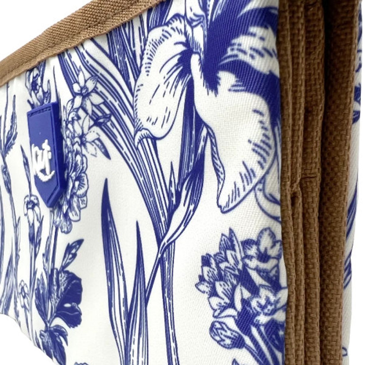 KIUT - Cartuchera Kiut 3 Bolsillos Blue Garden