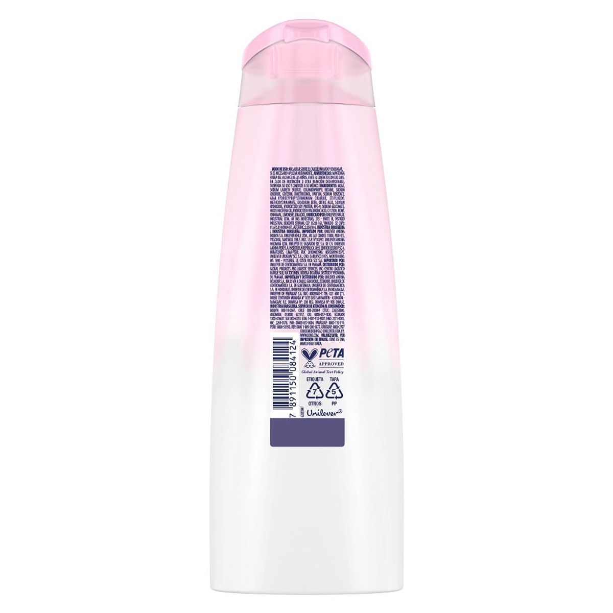 DOVE - Shampoo Dove Hidra Liso + Hialuronico X 400 ml