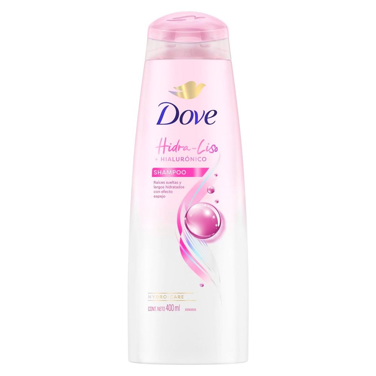 DOVE - Shampoo Dove Hidra Liso + Hialuronico X 400 ml