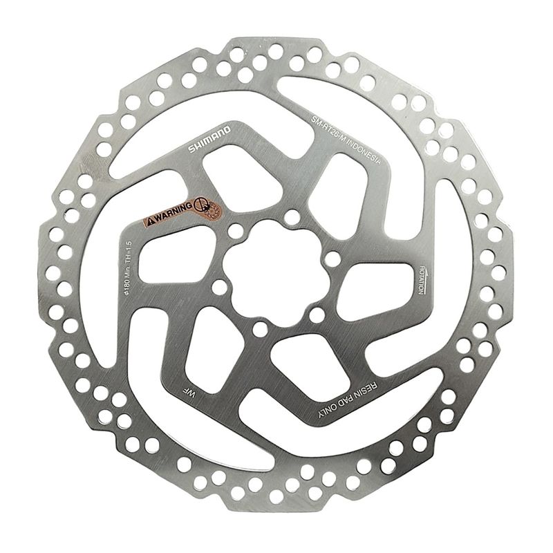SHIMANO - Disco Rotor Bicicleta Shimano Acera Rt26 180mm Freno
