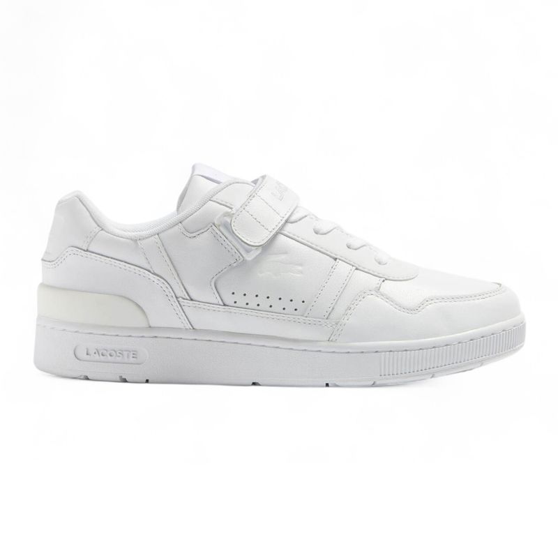 LACOSTE - Zapatilla Hombre Lacoste T-clip 46SMA0073 Blanco