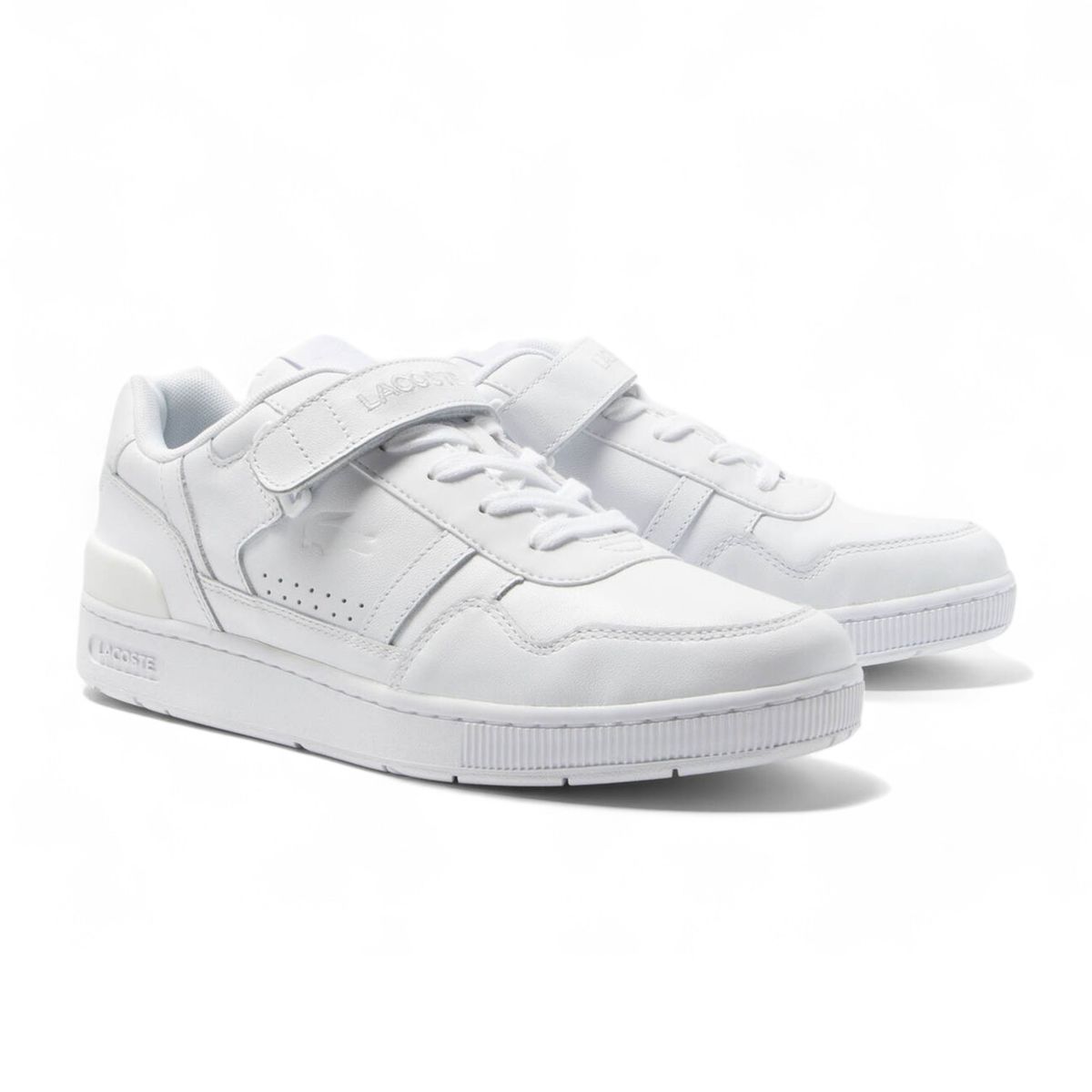 LACOSTE - Zapatilla Hombre Lacoste T-clip 46SMA0073 Blanco