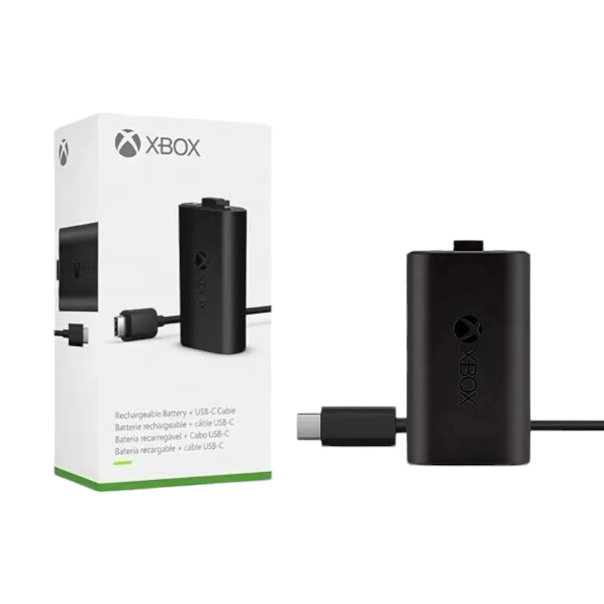 XBOX - Carga Y Juega Compatible Con Xbox Series S - X Con Bateria Recargable