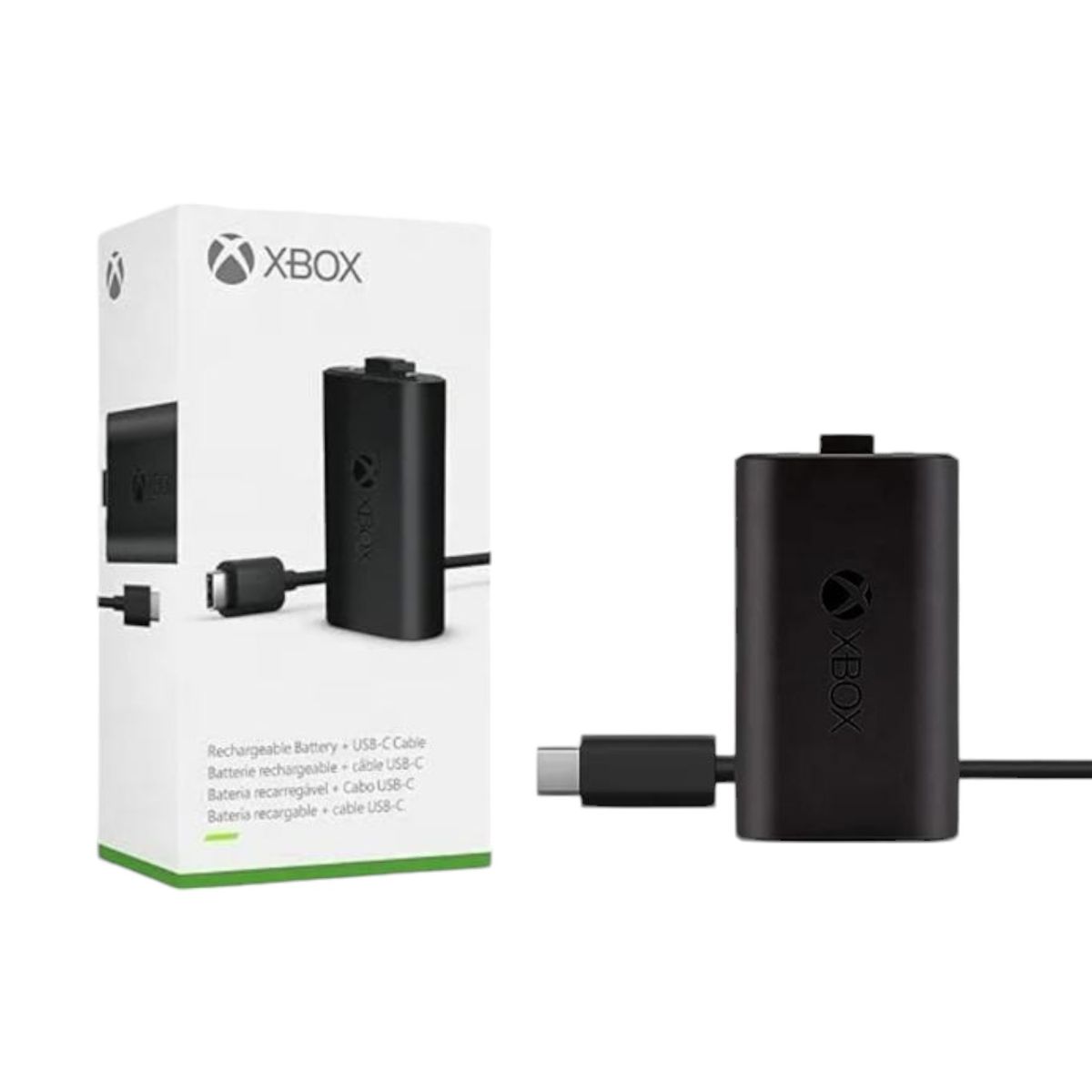 XBOX - Carga Y Juega Compatible Con Xbox Series S - X Con Bateria Recargable