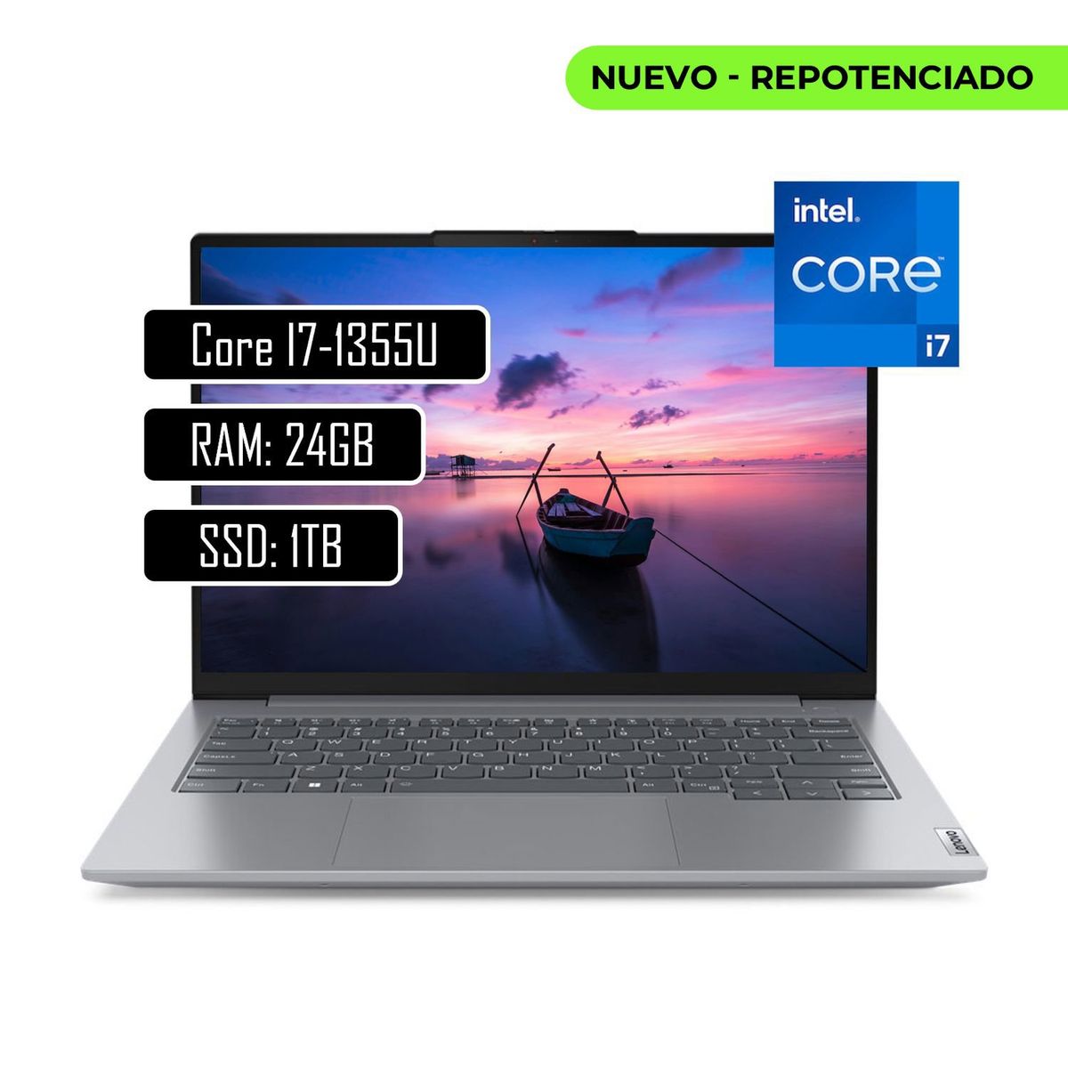 LENOVO - PORTATIL Lenovo V14 - Intel Core I7-1355U  RAM 24GB DDR4 - 1TB SSD - 14