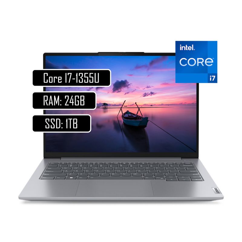 LENOVO - PORTATIL Lenovo V14 - Intel Core I7-1355U  RAM 24GB DDR4 - 1TB SSD - 14