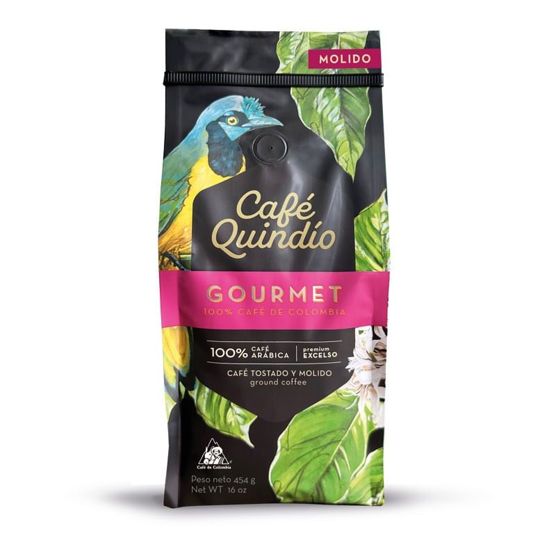 GENERICO - Café Quindío Gourmet 100% Arabica X 454gr
