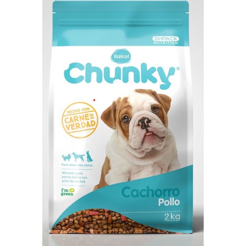 CHUNKY - Chunky Perros Cachorros Sabor Pollo X 2k