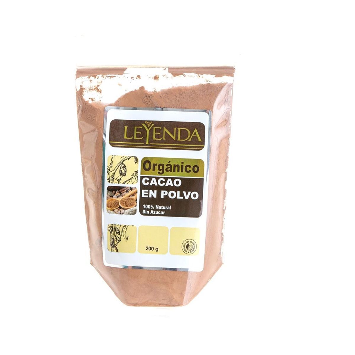 LEYENDA - Cacao Polvo Leyenda Orgánico X 200g
