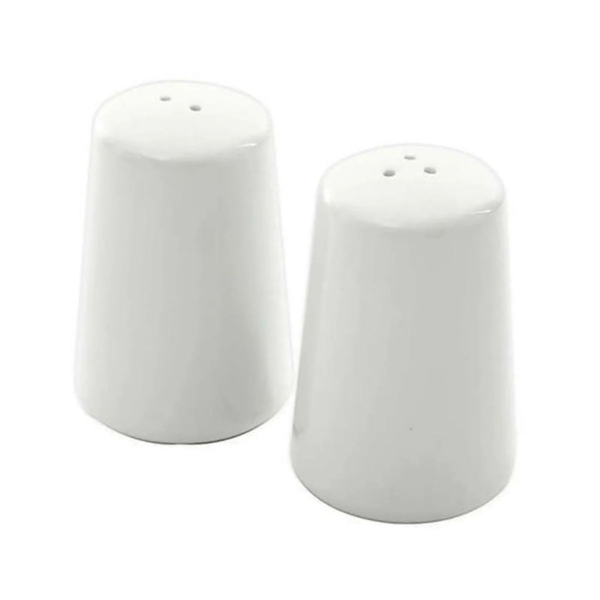 GIBSON - Salero Y Pimientero Blanco Porcelana Gibson