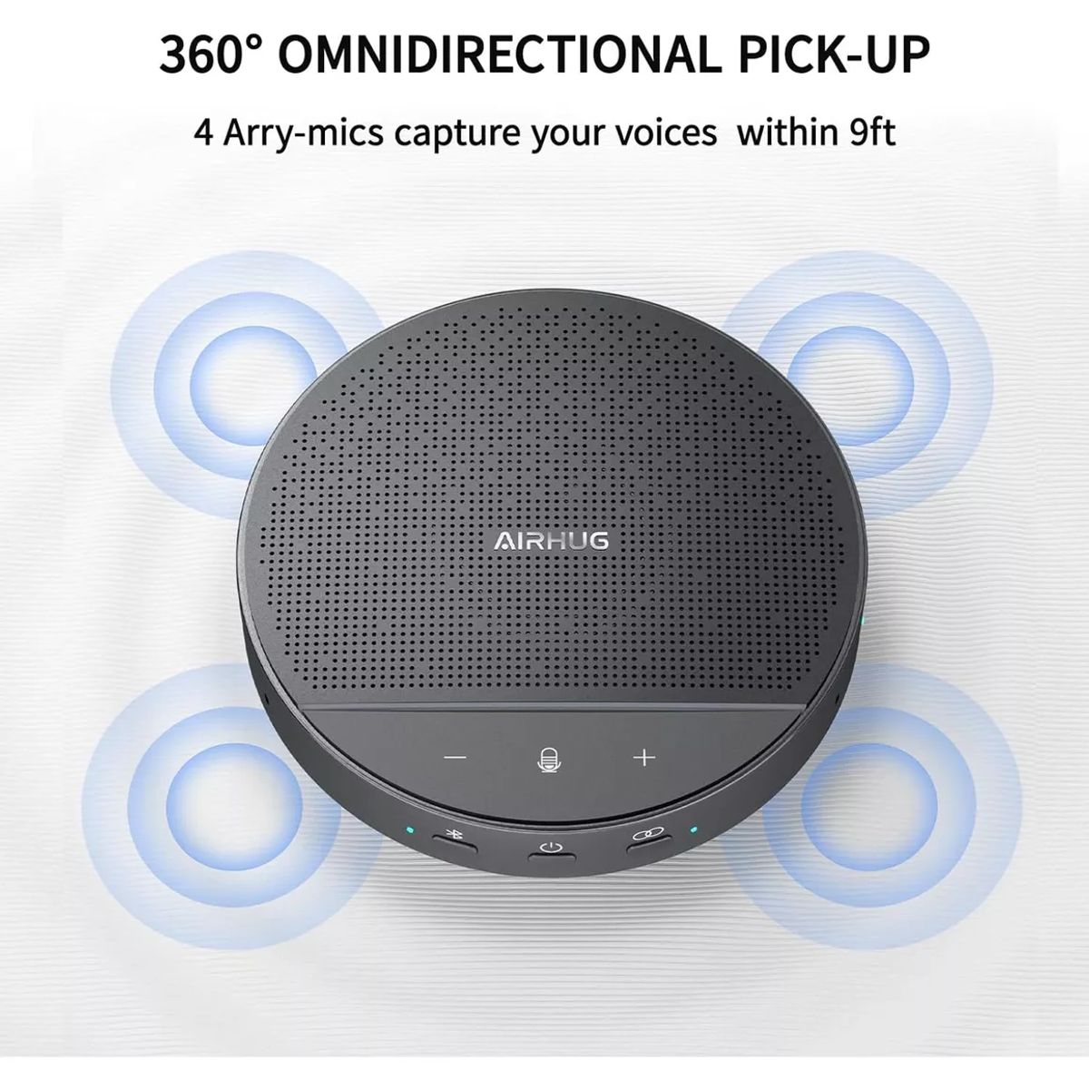 GENERICO - Microfono De Conferencia Bluetooth Airhug Tws  Cancelacion