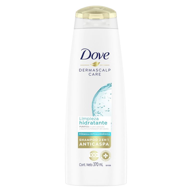 DOVE - Champu Dove Anticaspa Limpieza Hidratante 370 Ml