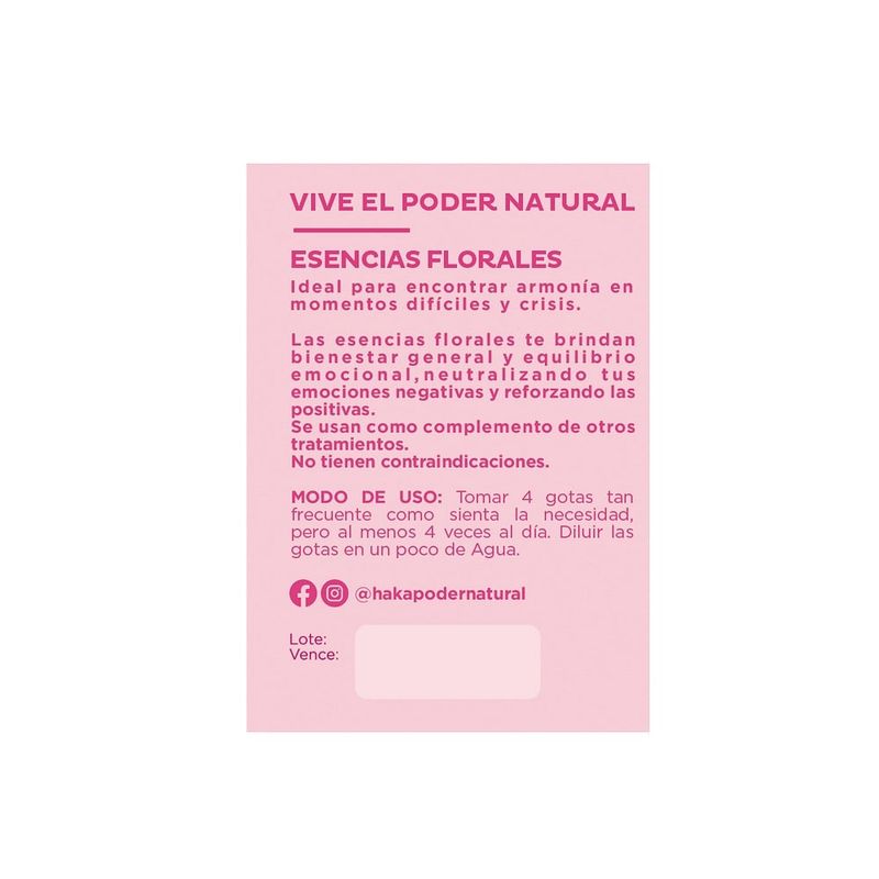 GENERICO - Esencia Floral Haka Rescate X 30ml