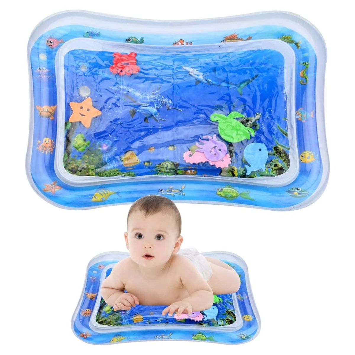 BOOGY - Tapete Alfombra Colchoneta Agua Bebe Sensorial De Desarrollo