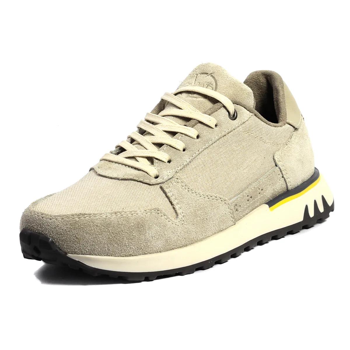 VIAR - Tenis en Cuero Para Hombre VIAR Dukati02 Beige