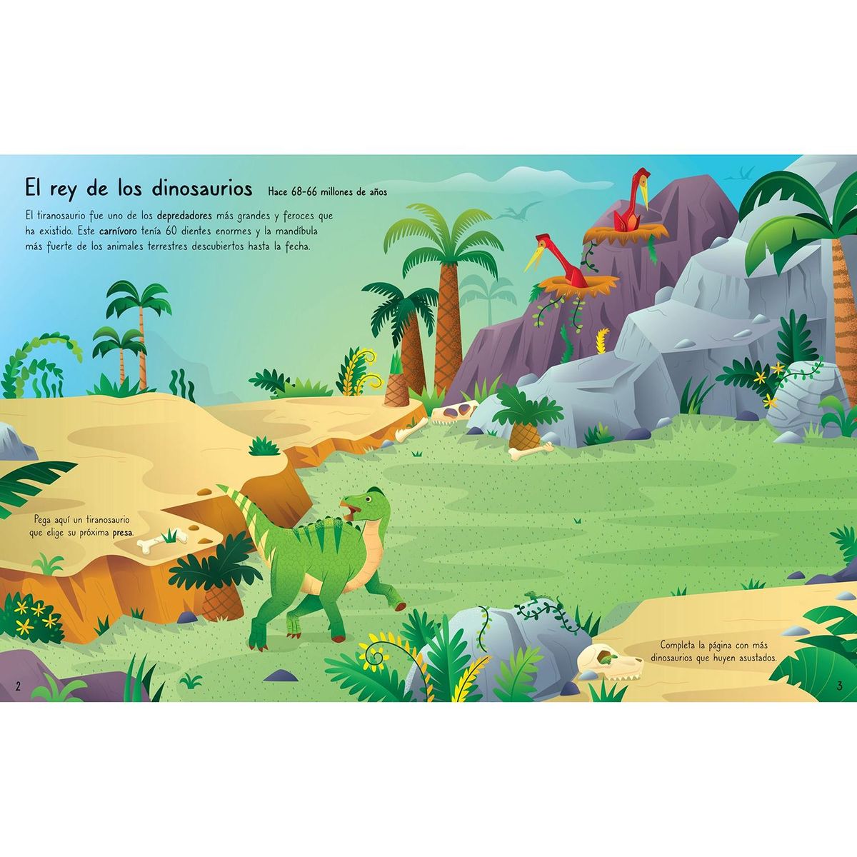 USBORNE - Tiranosaurios Y Otros Dinosaurios Gigantescos