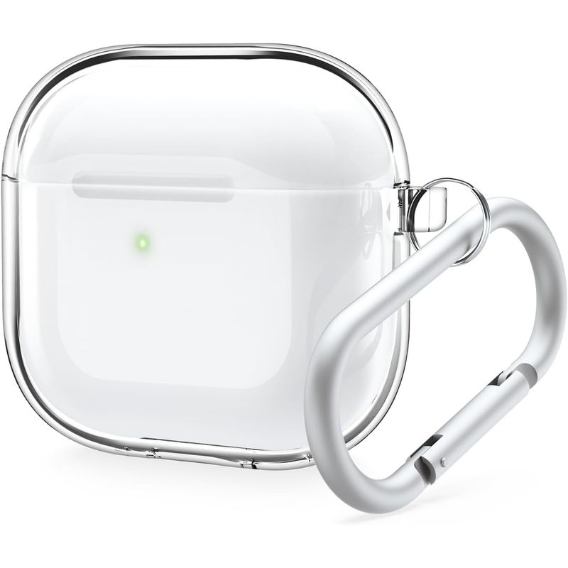 ELAGO - ELAGO Estuche Compatible Airpods 4 De Silicona Con Arnés Transparente